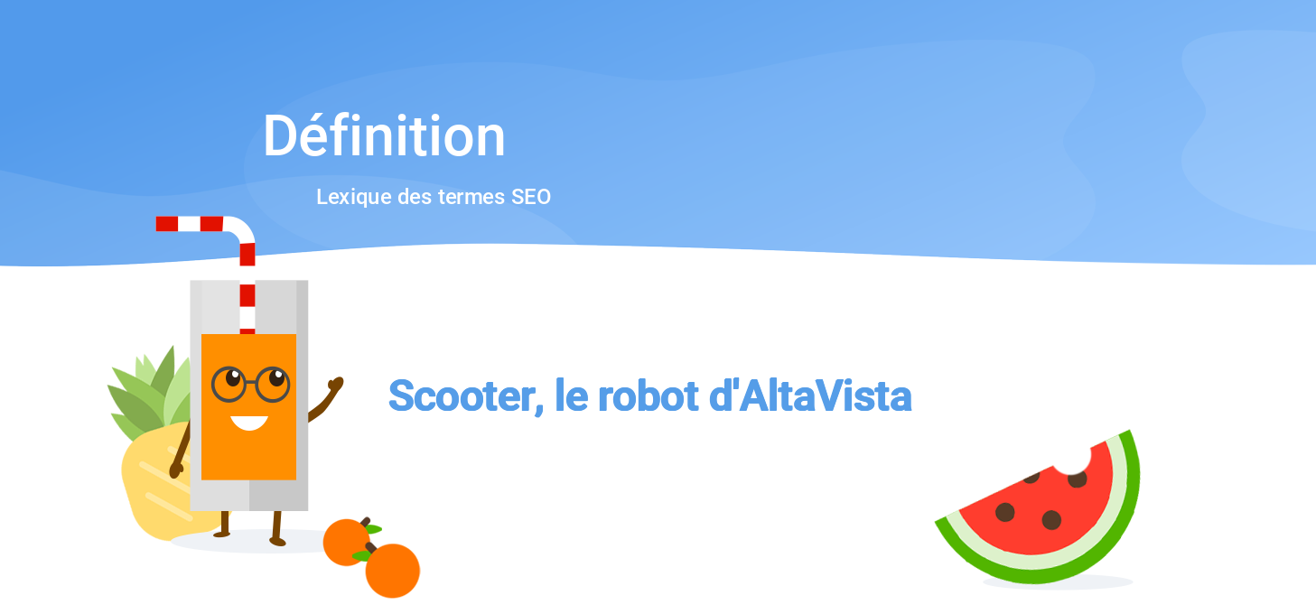 Scooter, le robot d'AltaVista