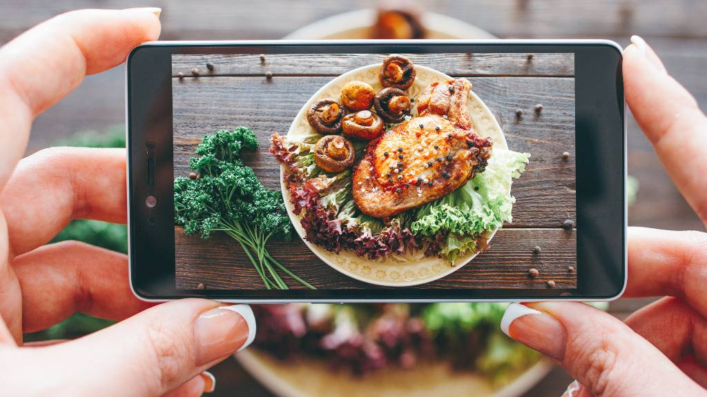 contenu réseau social foodies