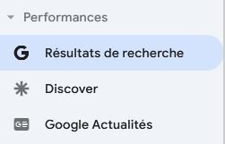 Google Search console - performance