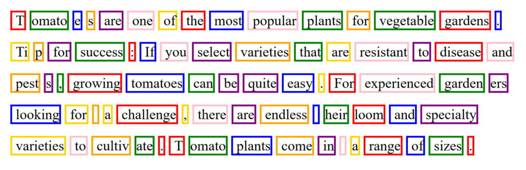 Quelle est la longueur idéale d'un chunk ?